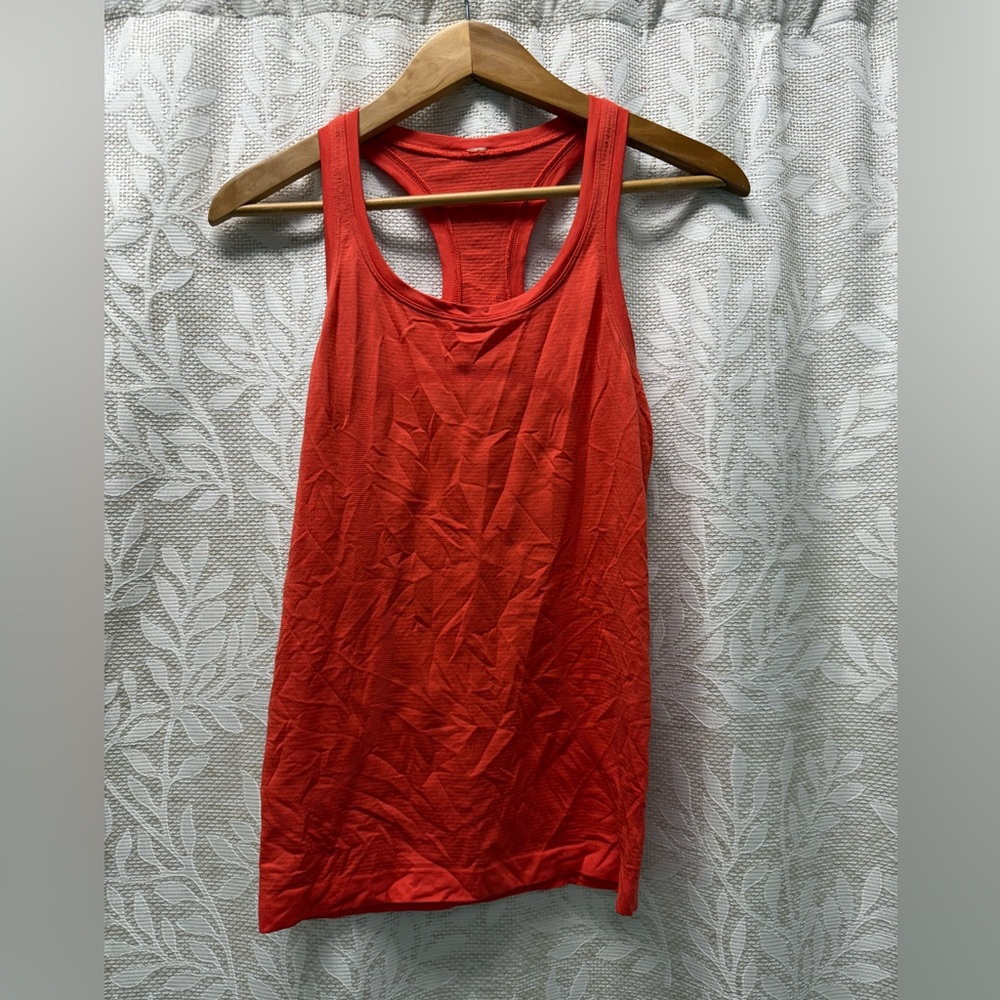lululemon athletica Red Tank Top